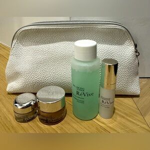 RéVive Skincare Set with Gray Pouch